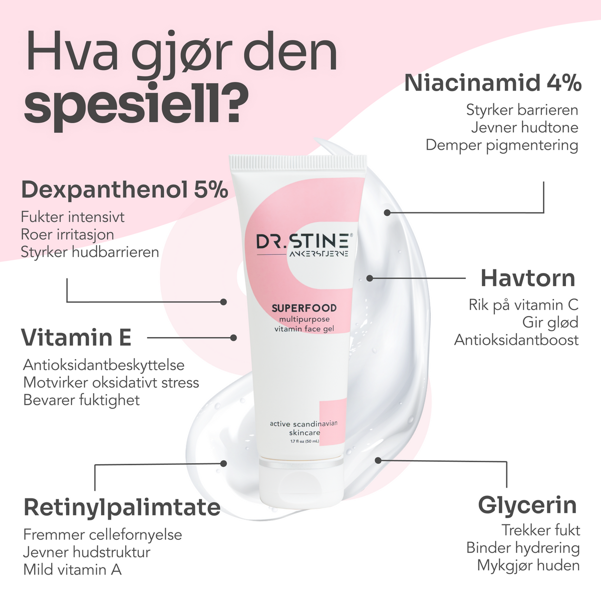 SUPERFOOD multipurpose vitamin face gel